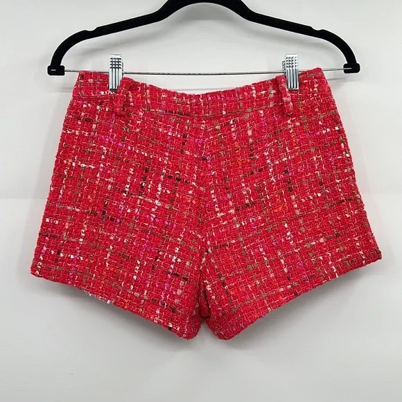 🆕Generation Love Tweed Faye Hot Pink Multi Shorts XS available - Picture 8 of 11